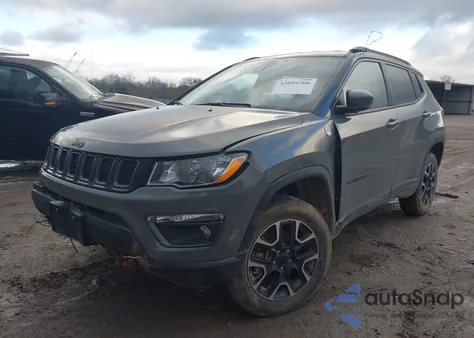 2021 Jeep Compass Trailhawk 4X4 from USA, damaged, VIN 3C4NJDDB5MT594387